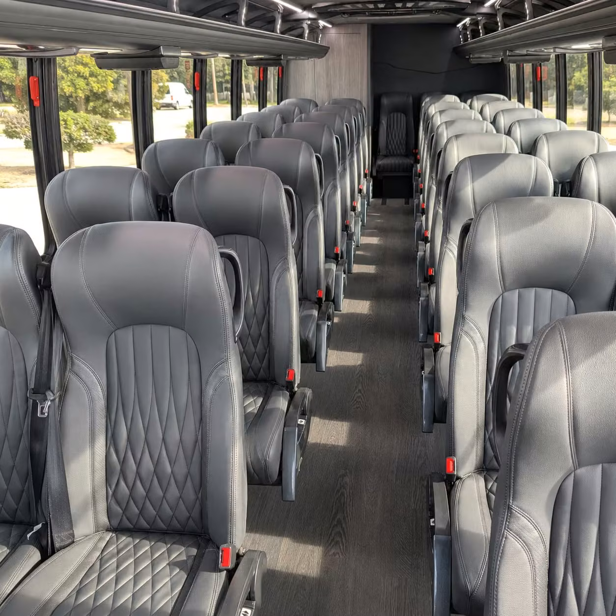 25 passenger minibus inside