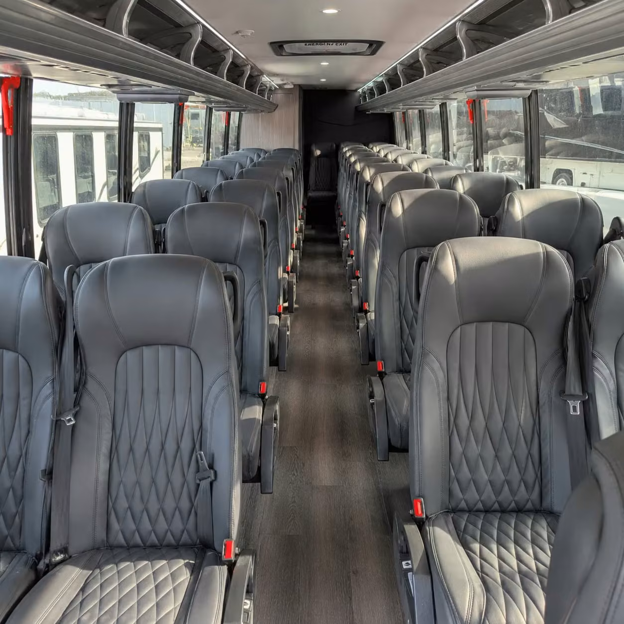 28 passenger minibus inside