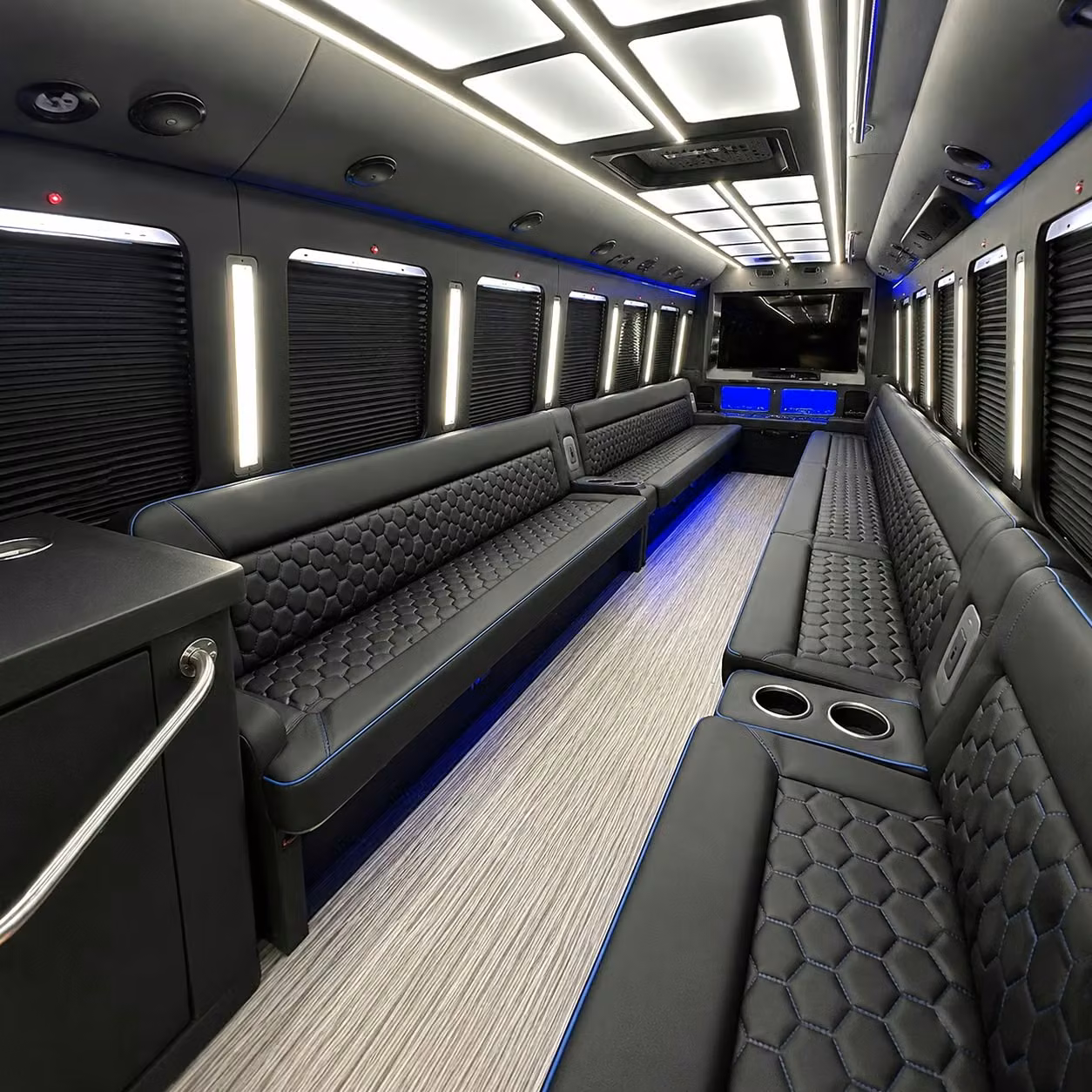 party bus interior