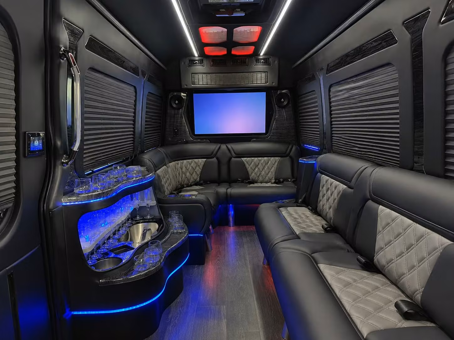 sprinter limousine inside