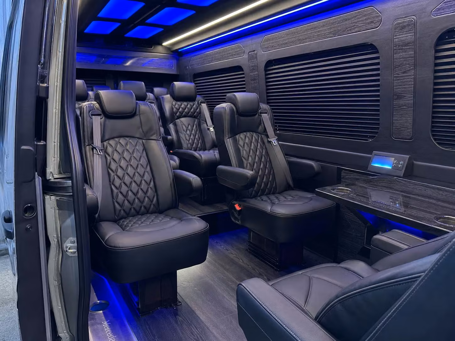 sprinter van transportation for groups and events across anchorage