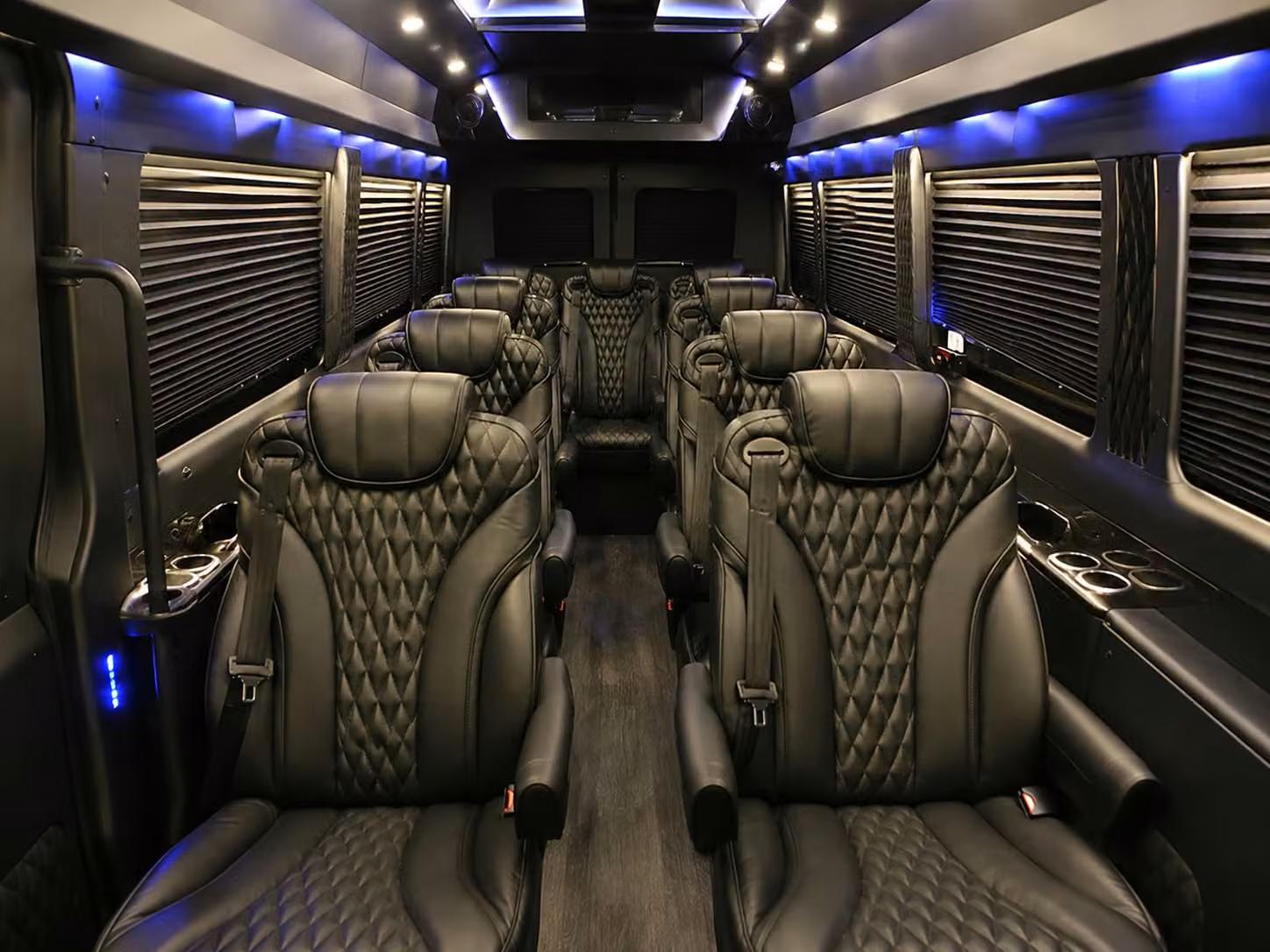 sprinter van with driver interior