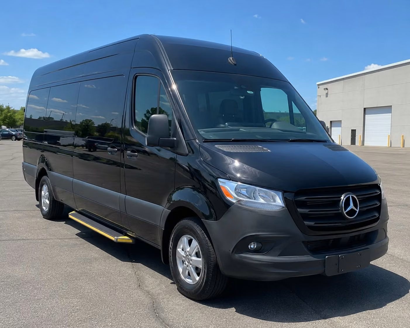 sprinter van with driver